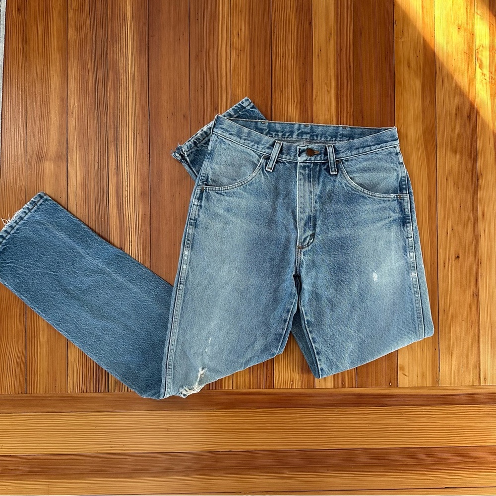 vintage straight leg jeans